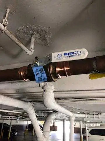 Copper pipe repair and valve work for Backflow Testing in Melvin